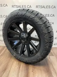 275/55/20 AMP ALL tires Fuel 6x135/139 GM RAM FORD / CANADA WIDE SHIPPING