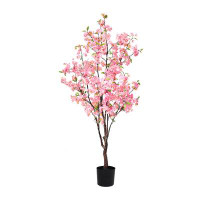 Kelly Clarkson Home Artificial Cherry Blossom Tree in Pot