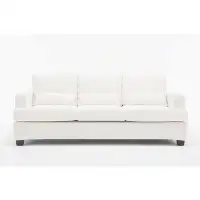 Ebern Designs Modern Sofa Couch For Living Room, Bedroom With Wood Frame