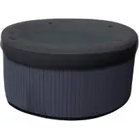 Covers & All HeavyDuty Multipurpose Outdoor Round Hot Tub Cover, UV Resistant & Waterproof Spa Cover Protector
