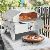 Winado Stainless Steel Freestanding Propane Pizza Oven