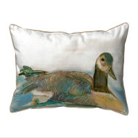 Millwood Pines Canada Goose Right Small Indoor/Outdoor Pillow 11X14