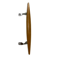 G.A.S. Hardware Canoe Style Wooden Handle For Sliding Glass Doors