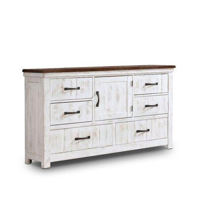 Beachcrest Home Carmelo 6 Drawer Combo Dresser in Dressers & Wardrobes