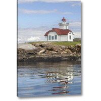 Highland Dunes 'Washington, San Juan Ils Patos Island Lighthouse' Photographic Print on Wrapped Canvas