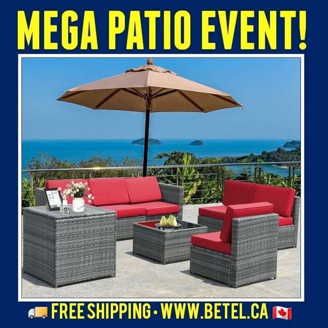 PATIO AND OUTDOOR FURNITURE | FREE SHIPPING in Patio & Garden Furniture - Image 4