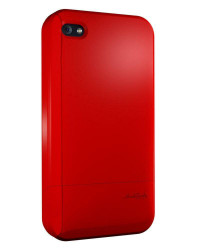 Hard Candy Cases Candy Slider Soft Touch Case for Apple iPhone 4 (AT&T Version Only), Red, (CS4G-SFT-RED):