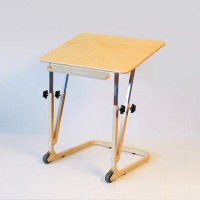Newman Adaptive AlertDesk Wood Adjustable Height Collaborative Desk