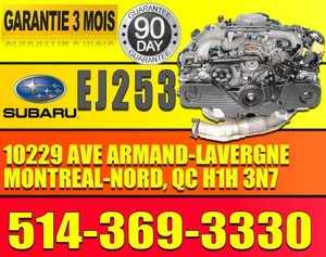 Moteur 2.5 Subaru Outback 2004 2005 2006 2007 2008 2009, 04 05 06 07 08 09 Subaru Outback EJ25 Engine EJ253 Motor EJ20 Québec Preview