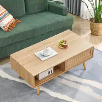 Wrought Studio 41" Wooden Living Room Coffee Table
