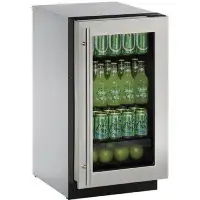 U-Line 2000 Series 123 Can 18" Undercounter Beverage Refrigerator