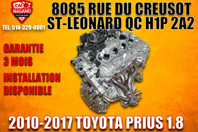 Toyota Prius Engine Lexus CT200H Engine Hybrid 1.8L 2ZR FXE 2010-2017 Motor in Engine & Engine Parts
