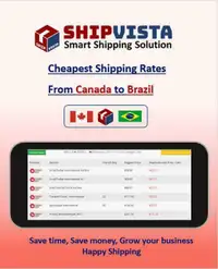 Cheapest Shipping to Brazil from Canada