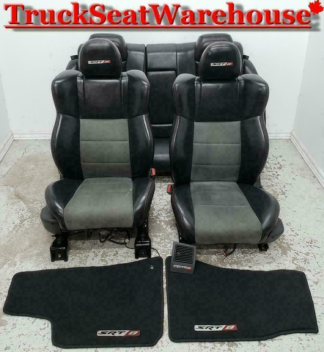 Truck Seat Warehouse Specializing in Seats Consoles Interiors Ford GMC Dodge Laramie Chev Leather Cloth in Other Parts & Accessories in St. Catharines - Image 2