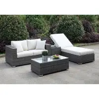Ivy Bronx Shearin Love Seat End Table and Coffee Table