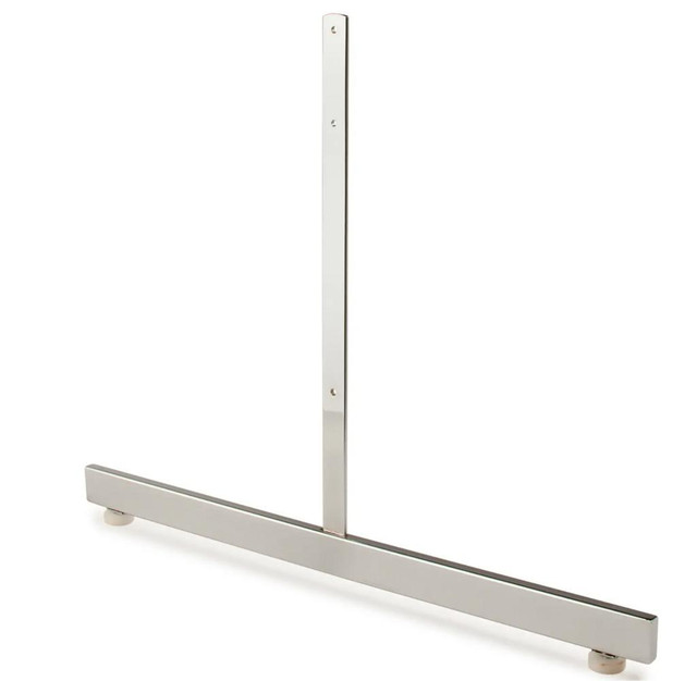 T-LEGS FOR GRID PANELS/DOUBLE SIDED/FREE STANDING CLOTHING & SHELVING DISPLAY PANEL/GONDOLA/ WHITE, BLACK & CHROME in Other in Ontario - Image 4