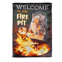 Evergreen Enterprises, Inc Welcome to our Fire Pit Garden Lustre Flag