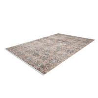 Bungalow Rose Rectangle Hambly Cotton Indoor/Outdoor Area Rug with Non-Slip Backing