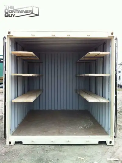 The Container Guy carries a huge inventory of all sizes of new & used shipping containers for SALE o...