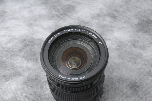 Sigma 17-50mm F2.8 OS (stabilized) for Nikon *dust spec - read notes *  EX DC HSM Lens (ID: 1640)  for Nikon in Cameras & Camcorders - Image 2