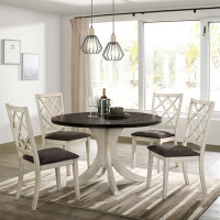 Gracie Oaks Norson 4 - Person Butterfly Leaf Dining Set