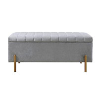 Mercer41 Modern Upholstered Storage Bench