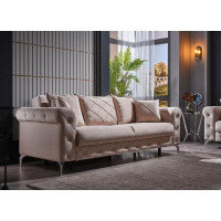 House of Hampton Kamylla Living Room 3 Seat Convertible Sleeper Sofa