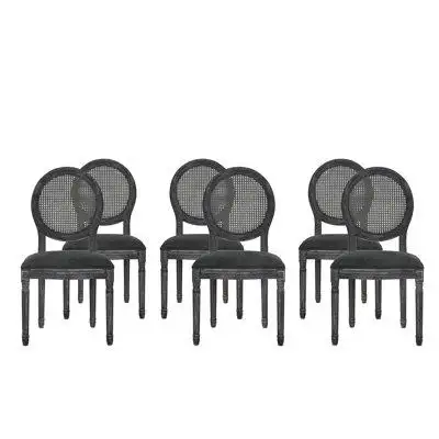 Ophelia & Co. Zane Side Chair in Grey
