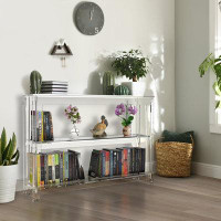 Latitude Run® Clear Classic Bookshelf