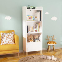 Ebern Designs Kids 4-tier Bookcase, Children's Book Display, Bookshelf Toy Storage Cabinet Organizer For Children's Room