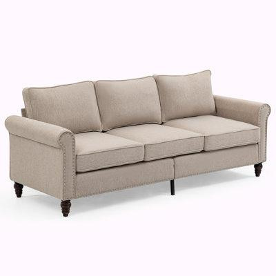 Red Barrel Studio Modern Couches for Living Room, Button Tufted Sofa in Couches & Futons