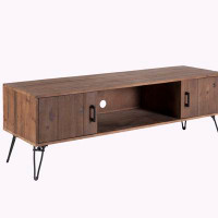 Millwood Pines Wood Media Console Table TV Stand