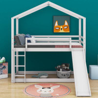 Harper Orchard Cyrilmagnin Twin Over Twin Bunk Bed by Harper Orchard