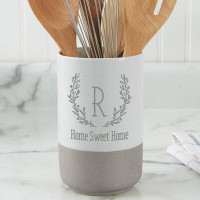 Personalization Mall Farmhouse Floral Personalized Utensil Holder