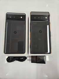 Google Pixel 6 Pro 5G 128GB CANADIAN MODELS ***UNLOCKED*** New Condition with 1 Year Warranty Includes All Accessories