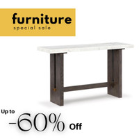 Marble Top Console on Sale !!