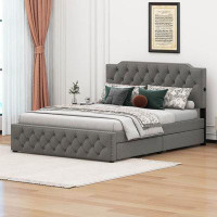 Wildon Home® Brenn Upholstered Storage Bed