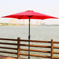 Arlmont & Co. 9' Pole Umbrella With Carry Bag
