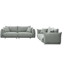 Latitude Run® 3-seater + 2-seater combination sofa Modern Couch for Living Room