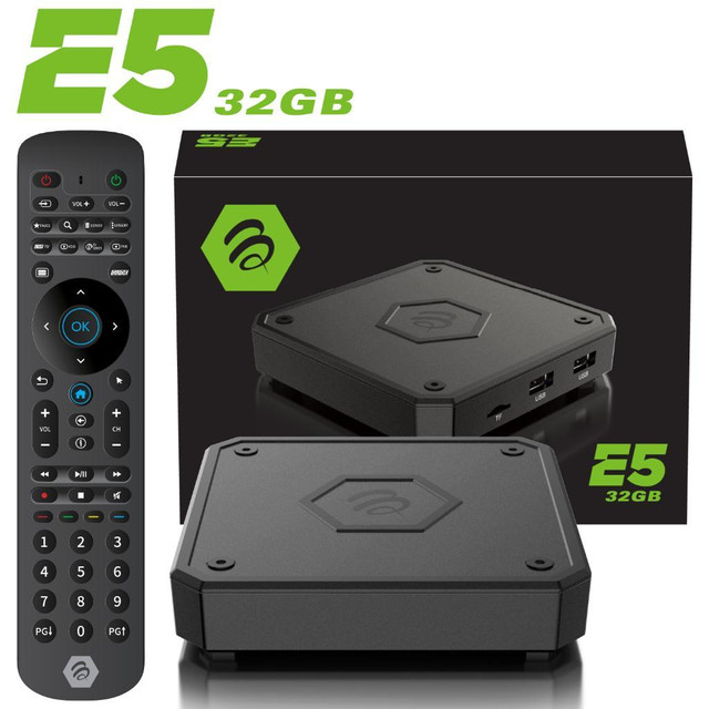 BuzzTV E5 Android 11 4K HD OTT STB EMU Streaming Media Player Internet TV buzz Box IR200 E 5 Essentials replace E2 model in General Electronics