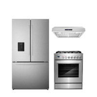 Cosmo Cosmo 3 Piece Kitchen Appliance Package with 30''