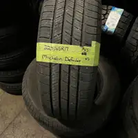 225 65 17 4 Michelin Defender Used A/S Tires With 70% Tread Left