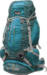 ROCKWATER DESIGNS Crossroads 75-litre Full Size Hiking Backpack -- Room for all your Gear !!