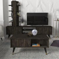 East Urban Home Coffee Table with Storage
