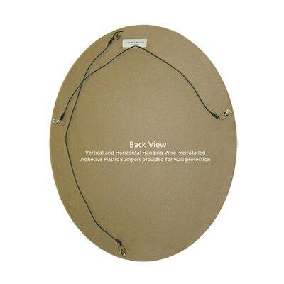 Made in Canada - Charlton Home Wisbech Framed Oval Accent Mirror in Home Décor & Accents