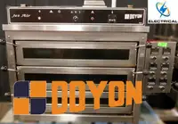 2018 DOYON PIZ3  JET AIR TRIPLE DECK PIZZA OVEN -  Clean Oven