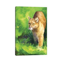 East Urban Home Mountain Lion by George Dyachenko - Wrapped Canvas Gallery-Wrapped Canvas Giclée