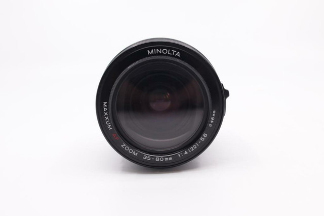 Used Minolta AF Zoom 35-80mm f/4-5.6 with lens filter     (ID-485)    BJ PHOTO in Cameras & Camcorders - Image 3