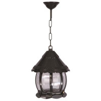 East Urban Home Black 1 -Bulb Outdoor Hanging Lantern