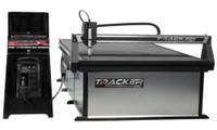 Tracker CNC - PLASMA TABLES Since 1989, turn key systems, easy to use, 4x4, 4x8 and 5x10 size tables. cut your own parts